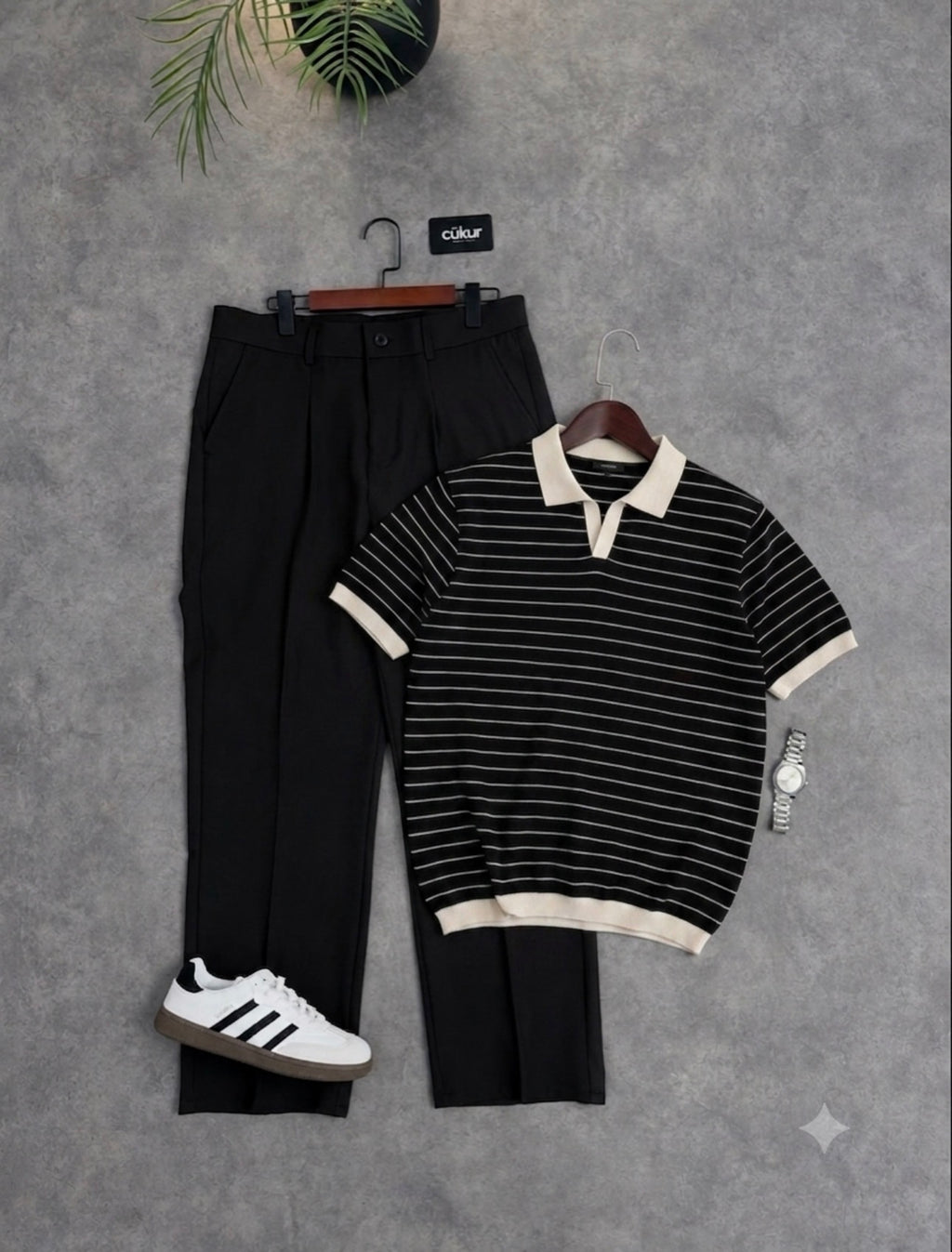 ENSEMBLE OLD MONEY A RAYURES