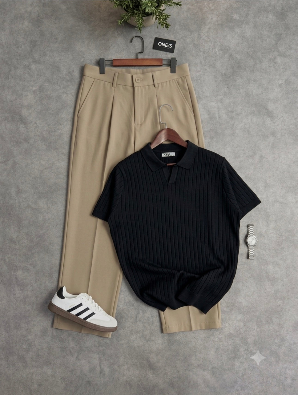 Ensemble old money classic