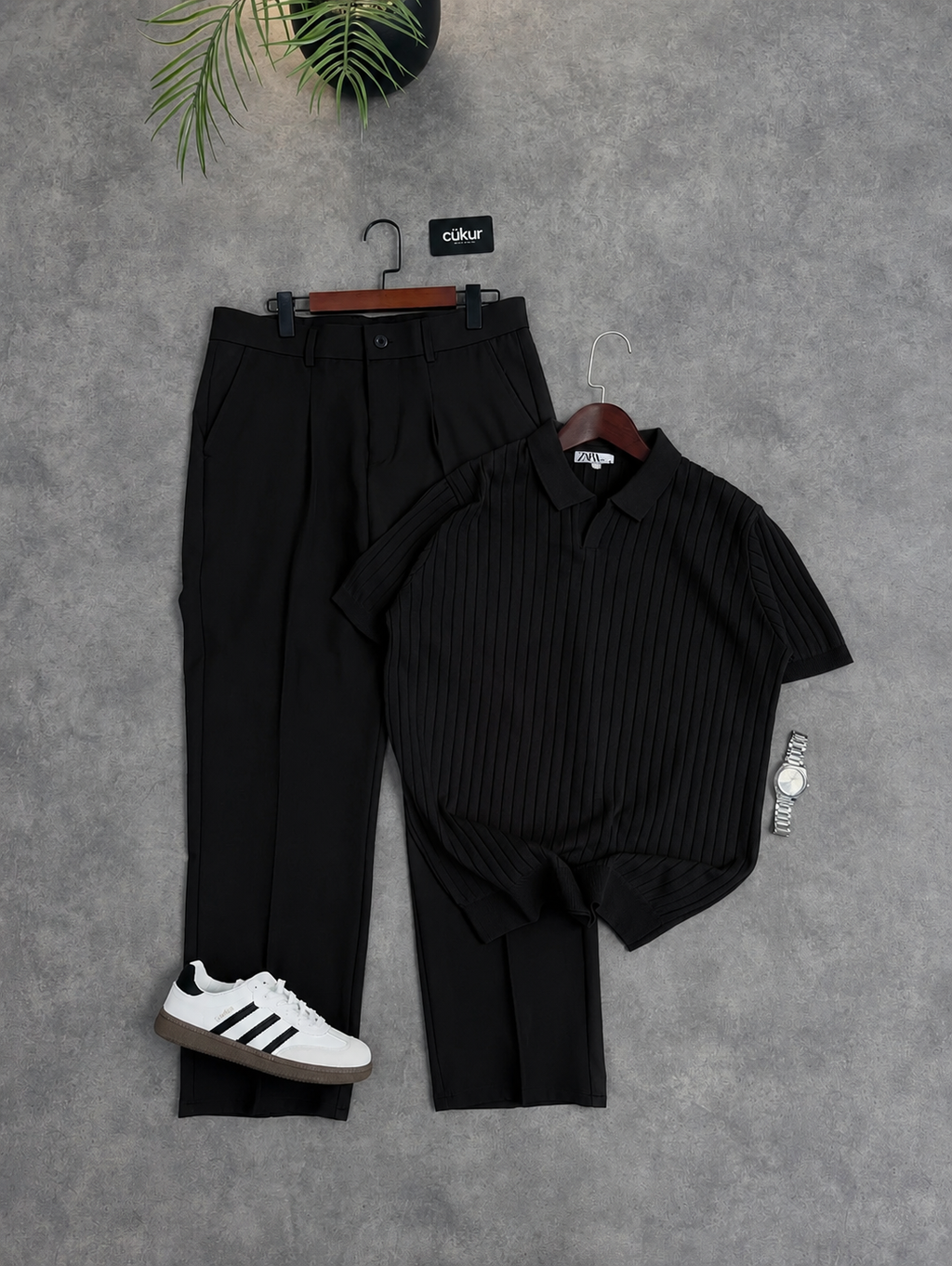Ensemble old money classic