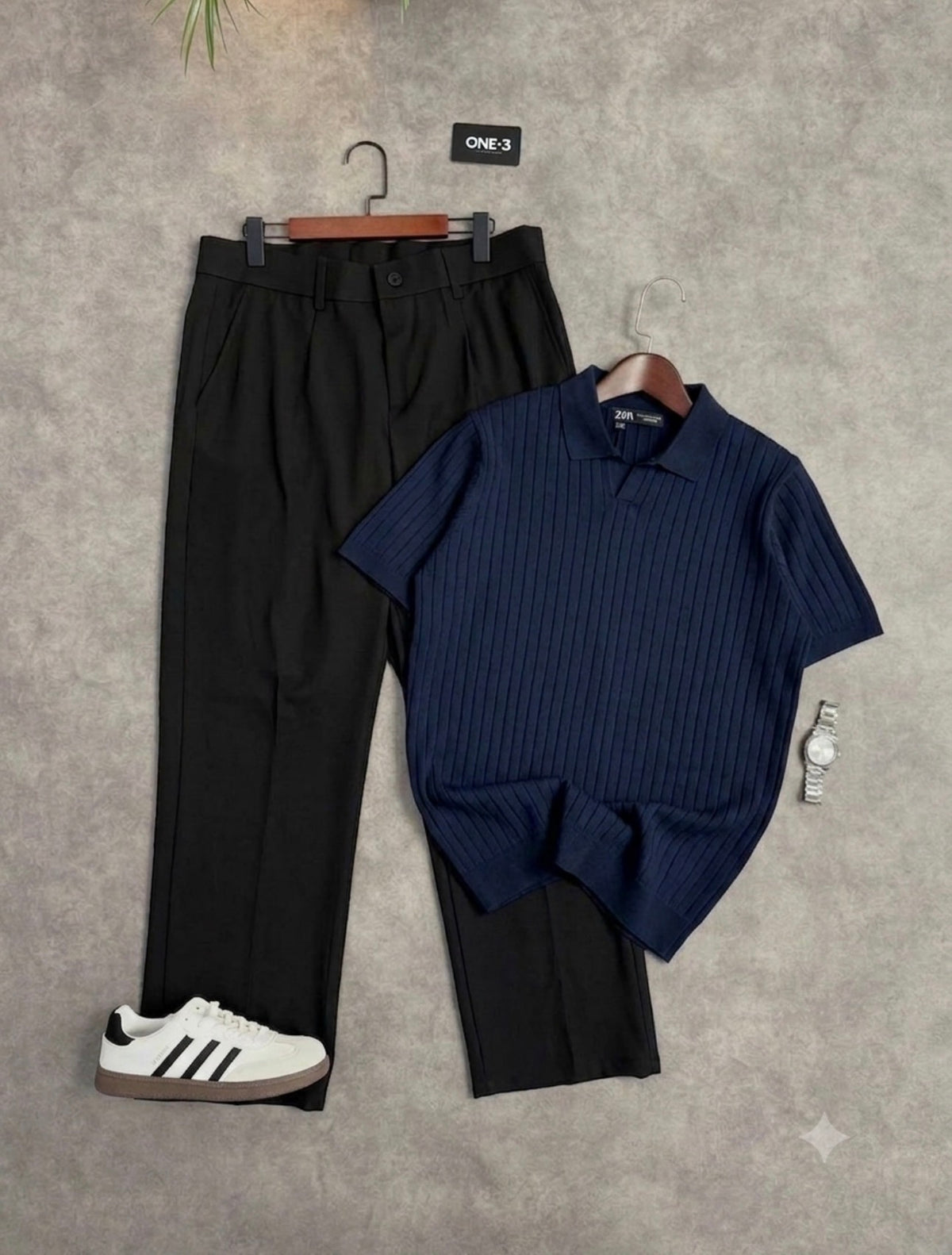Ensemble old money classic