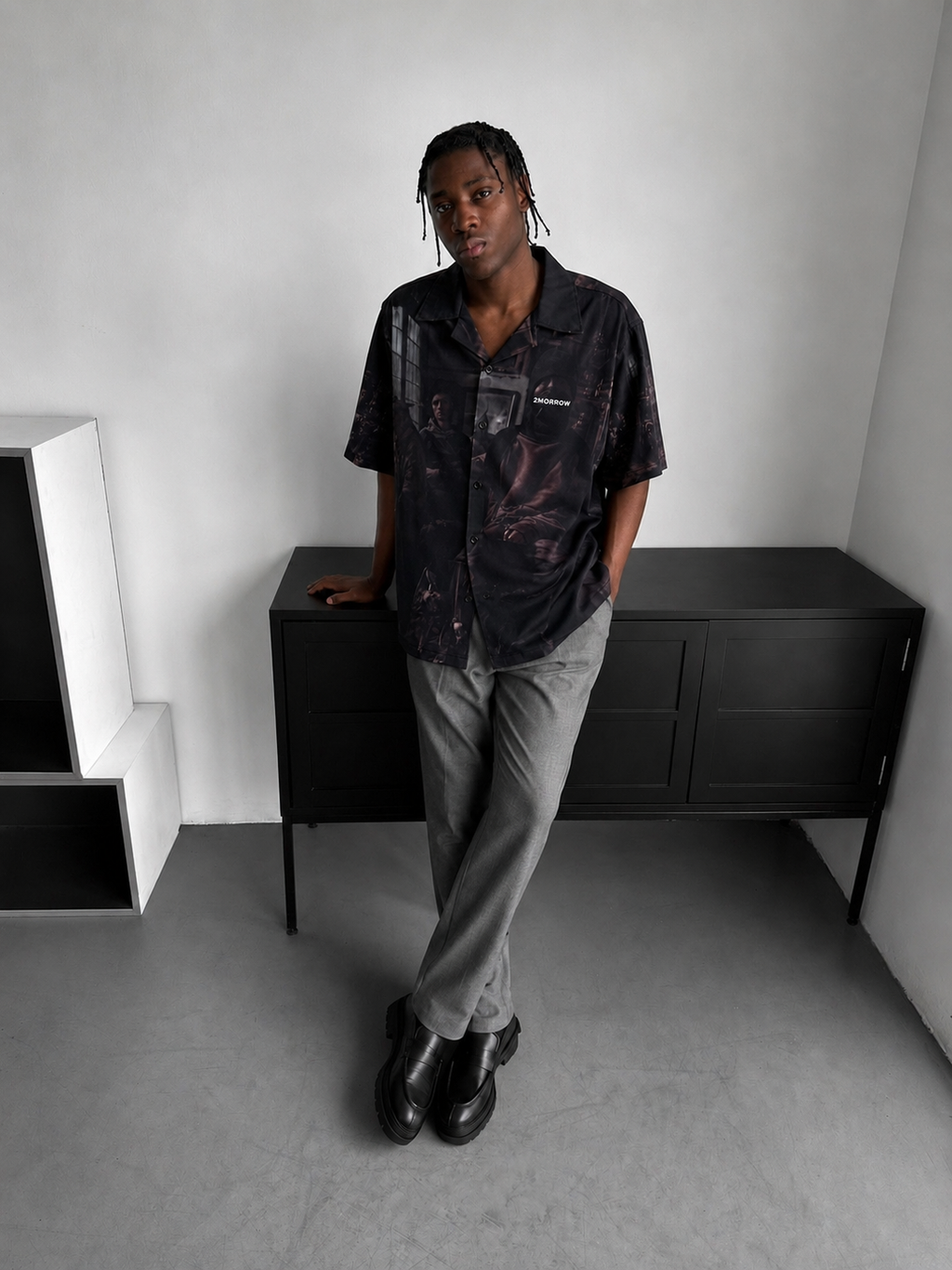 CHEMISE GANGSTER
