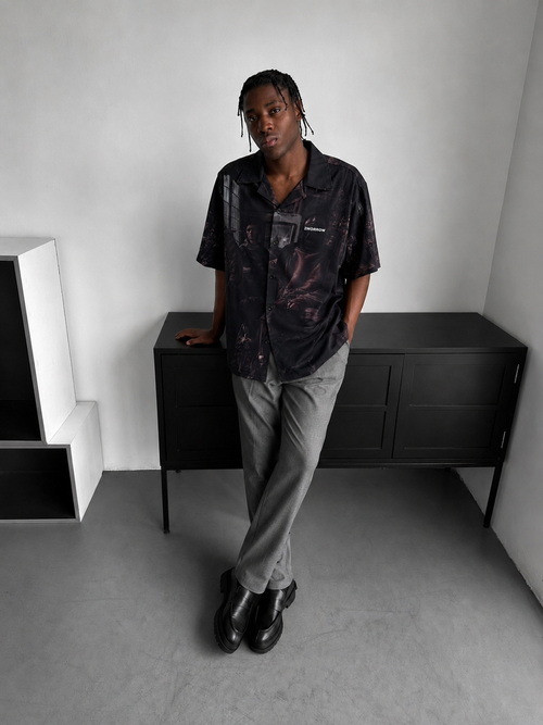 CHEMISE GANGSTER